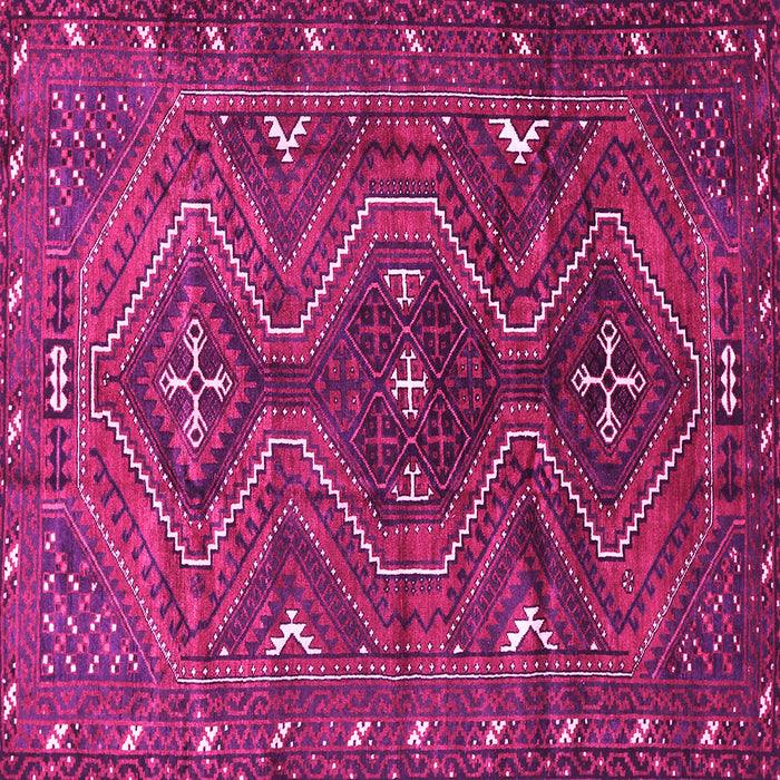 Square Persian Pink Traditional Rug, tr310pnk