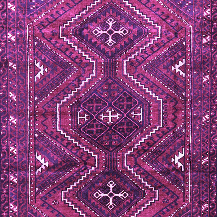 Machine Washable Persian Purple Traditional Area Rugs, wshtr310pur