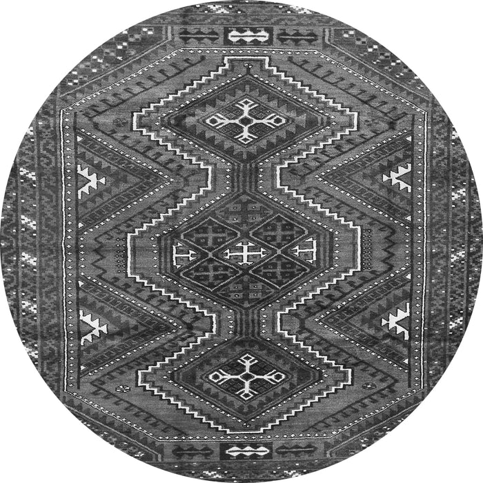 Machine Washable Persian Gray Traditional Rug, wshtr310gry