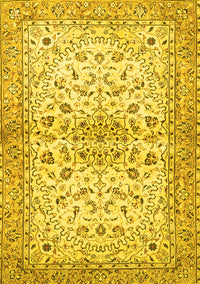 Persian Yellow Traditional Rug, tr3110yw