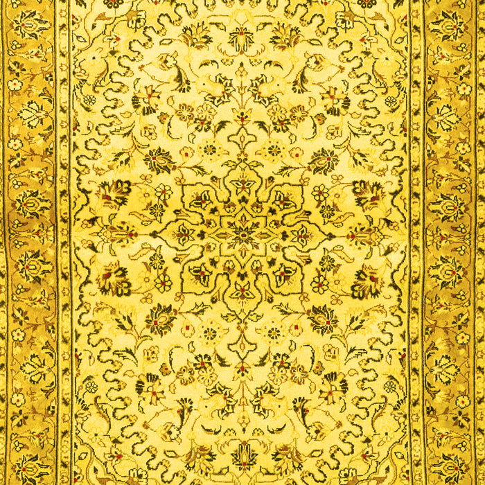Persian Yellow Traditional Rug, tr3110yw