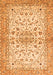 Persian Orange Traditional Rug, tr3110org