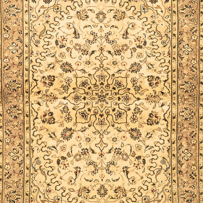 Machine Washable Persian Brown Traditional Rug, wshtr3110brn