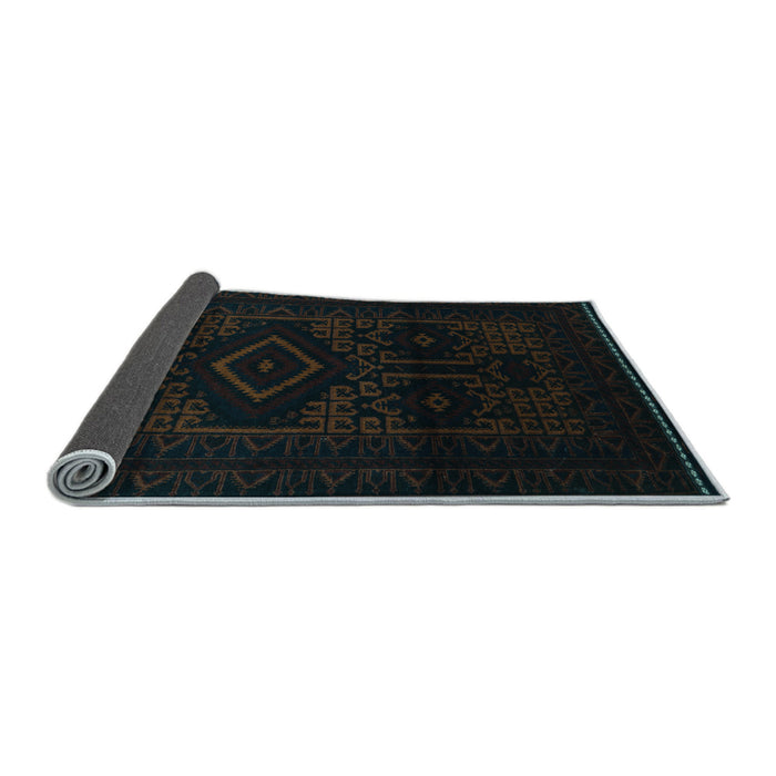Sideview of Persian Light Blue Traditional Rug, tr3111lblu
