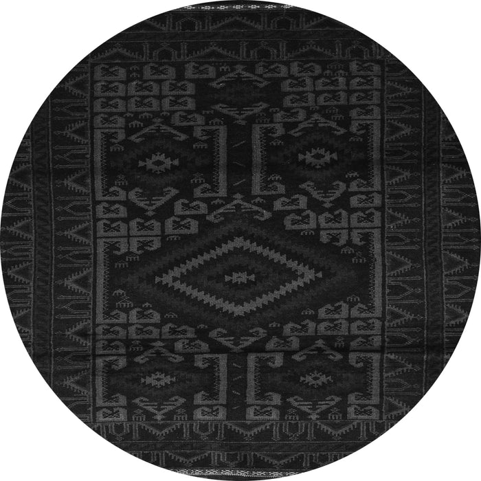 Square Persian Gray Traditional Rug, tr3111gry