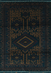 Persian Light Blue Traditional Rug, tr3111lblu