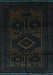 Persian Light Blue Traditional Rug, tr3111lblu