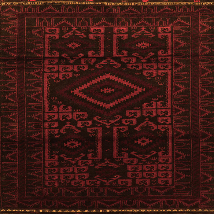 Serging Thickness of Persian Orange Traditional Rug, tr3111org