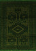 Persian Green Traditional Rug, tr3111grn