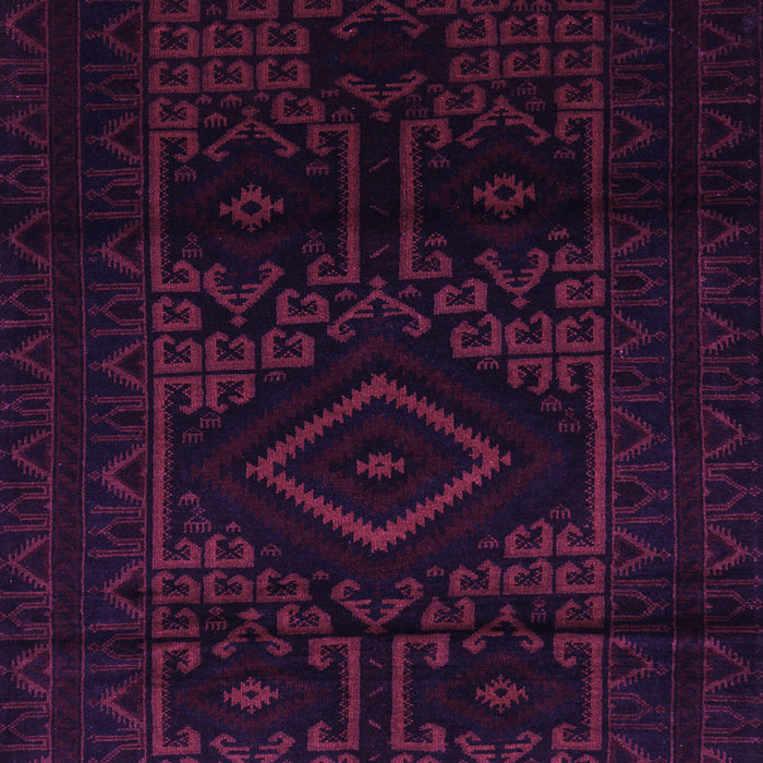 Machine Washable Persian Purple Traditional Area Rugs, wshtr3111pur