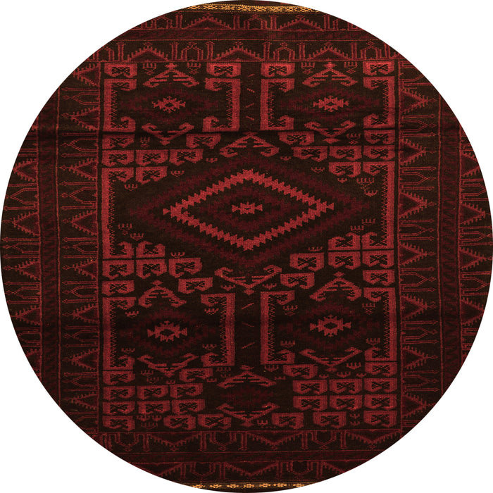 Machine Washable Persian Orange Traditional Area Rugs, wshtr3111org