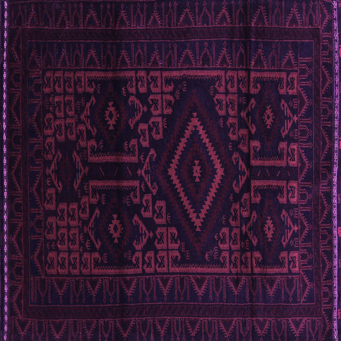 Square Persian Purple Traditional Rug, tr3111pur