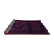 Sideview of Persian Purple Traditional Rug, tr3111pur