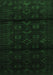 Machine Washable Persian Emerald Green Traditional Area Rugs, wshtr3112emgrn