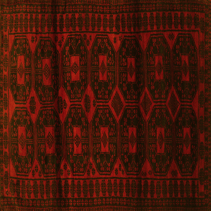 Square Machine Washable Persian Yellow Traditional Rug, wshtr3112yw