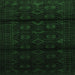 Square Persian Emerald Green Traditional Rug, tr3112emgrn