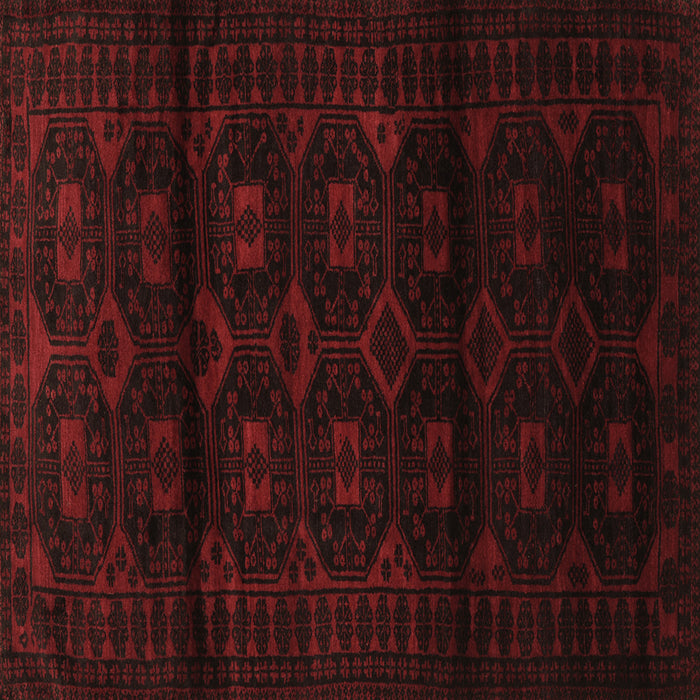 Square Persian Brown Traditional Rug, tr3112brn