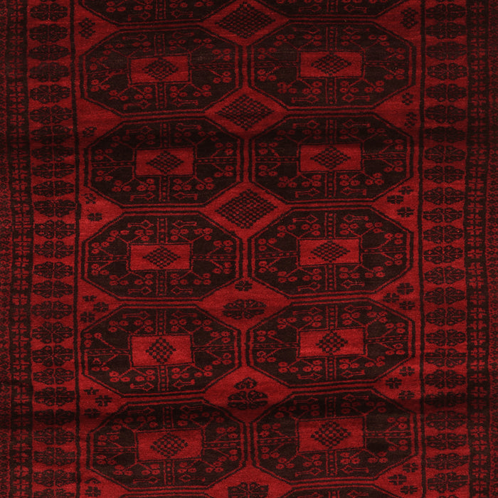 Serging Thickness of Machine Washable Persian Orange Traditional Area Rugs, wshtr3112org