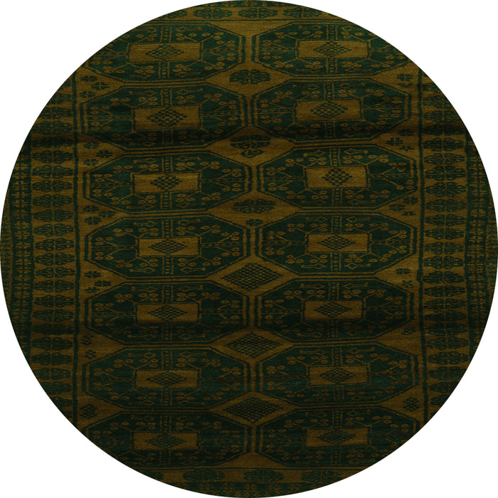 Machine Washable Persian Green Traditional Area Rugs, wshtr3112grn