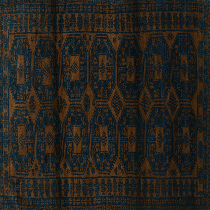 Square Persian Turquoise Traditional Rug, tr3112turq