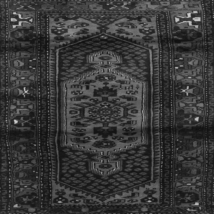 Serging Thickness of Persian Gray Traditional Rug, tr3113gry