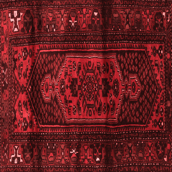Machine Washable Persian Red Traditional Rug, wshtr3113red
