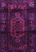 Persian Purple Traditional Rug, tr3113pur