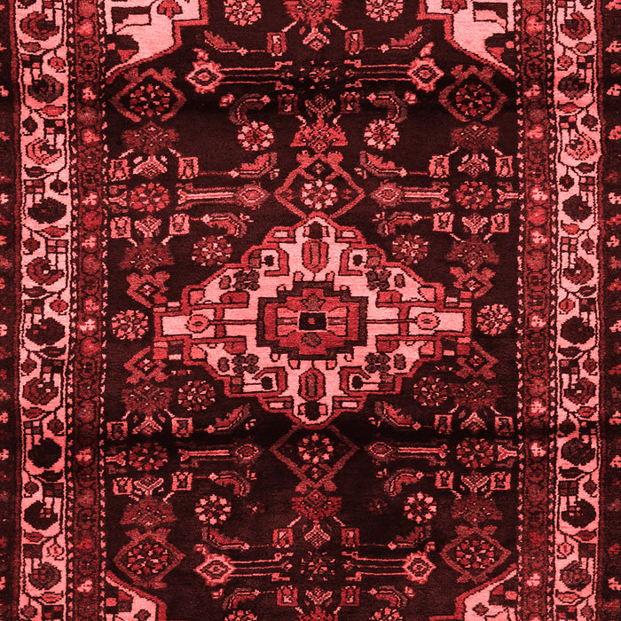 Machine Washable Persian Red Traditional Rug, wshtr3114red