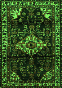 Persian Green Traditional Rug, tr3114grn