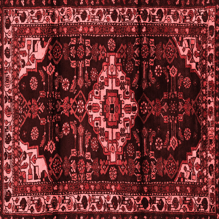 Machine Washable Persian Red Traditional Rug, wshtr3114red