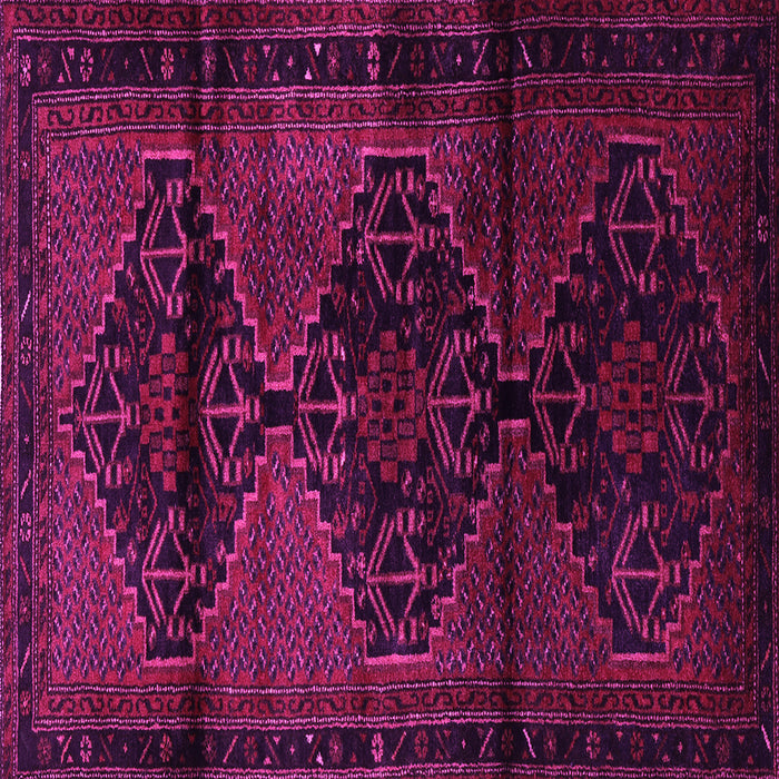 Square Persian Pink Traditional Rug, tr3115pnk