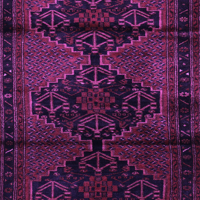 Machine Washable Persian Purple Traditional Area Rugs, wshtr3115pur