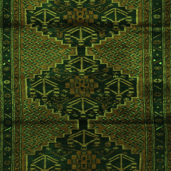 Persian Green Traditional Rug, tr3115grn