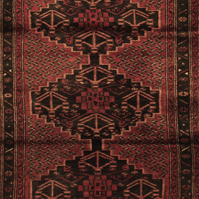 Machine Washable Persian Brown Traditional Rug, wshtr3115brn