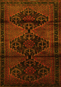 Persian Yellow Traditional Rug, tr3115yw
