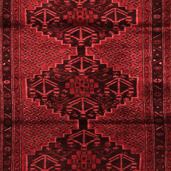 Machine Washable Persian Red Traditional Rug, wshtr3115red