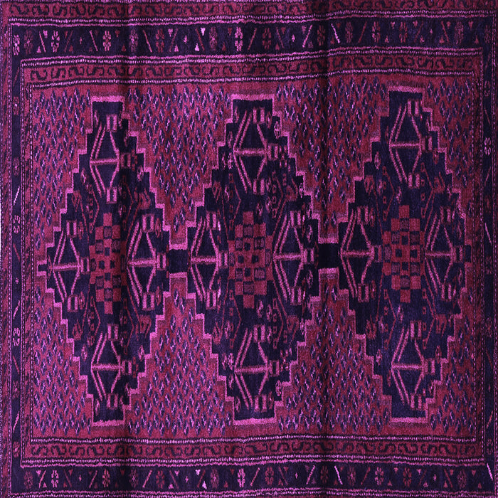 Square Persian Purple Traditional Rug, tr3115pur