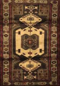 Persian Brown Traditional Rug, tr3116brn