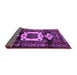 Sideview of Persian Purple Traditional Rug, tr3116pur