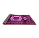 Sideview of Persian Pink Traditional Rug, tr3116pnk