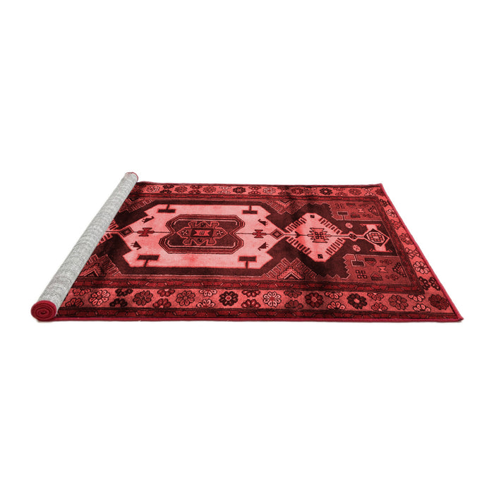 Traditional Red Washable Rugs