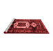 Traditional Red Washable Rugs