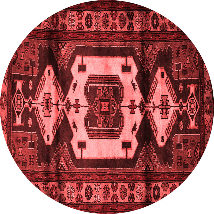 Machine Washable Persian Red Traditional Rug, wshtr3116red