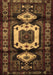 Machine Washable Persian Brown Traditional Rug, wshtr3116brn