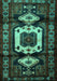 Persian Turquoise Traditional Rug, tr3116turq