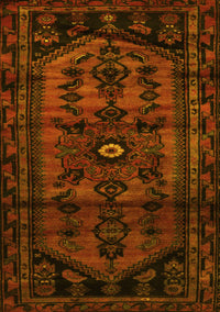 Persian Yellow Traditional Rug, tr3117yw