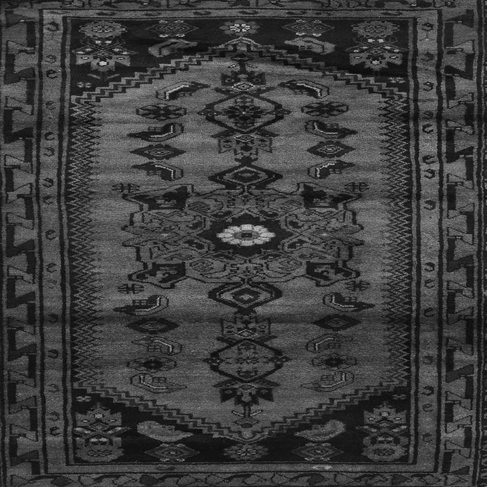 Serging Thickness of Persian Gray Traditional Rug, tr3117gry