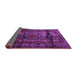 Sideview of Persian Purple Traditional Rug, tr3118pur