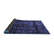 Sideview of Persian Blue Traditional Rug, tr3118blu