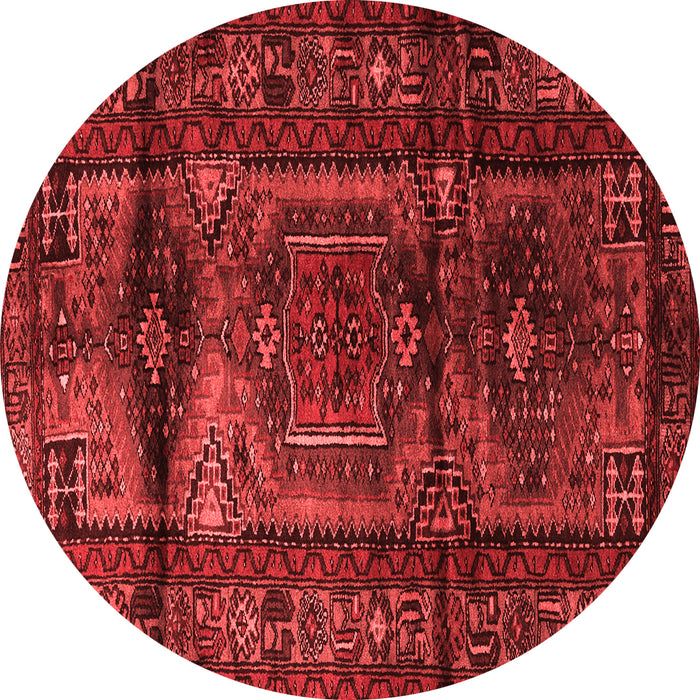 Machine Washable Persian Red Traditional Rug, wshtr3118red